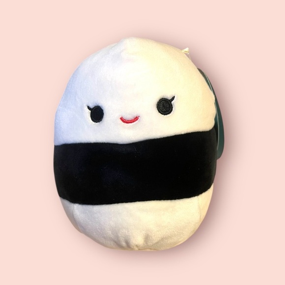 10-Inch Solenn The Salmon Sushi - Official Jazwares Squishmallow Plush - Picture 3 of 4